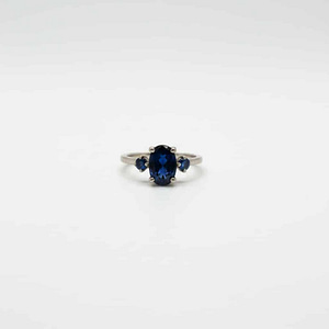 Silver Aveline Trilogy Ring