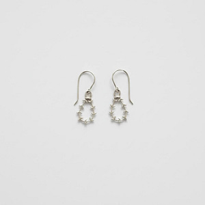 Vine Embrace Pear Drop Earrings