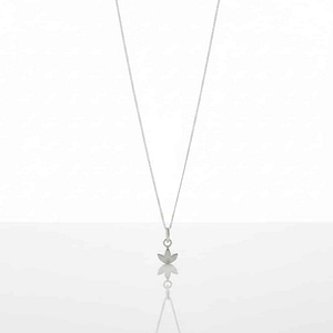 Silver Nymia Floral Pendant