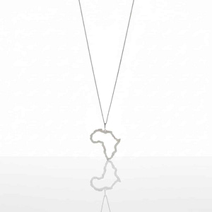 Silver Terra Outline Pendant