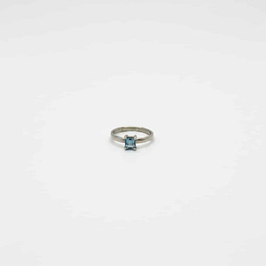 Silver Luma Solitaire Ring