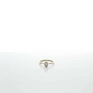 Silver Aura Halo Ring